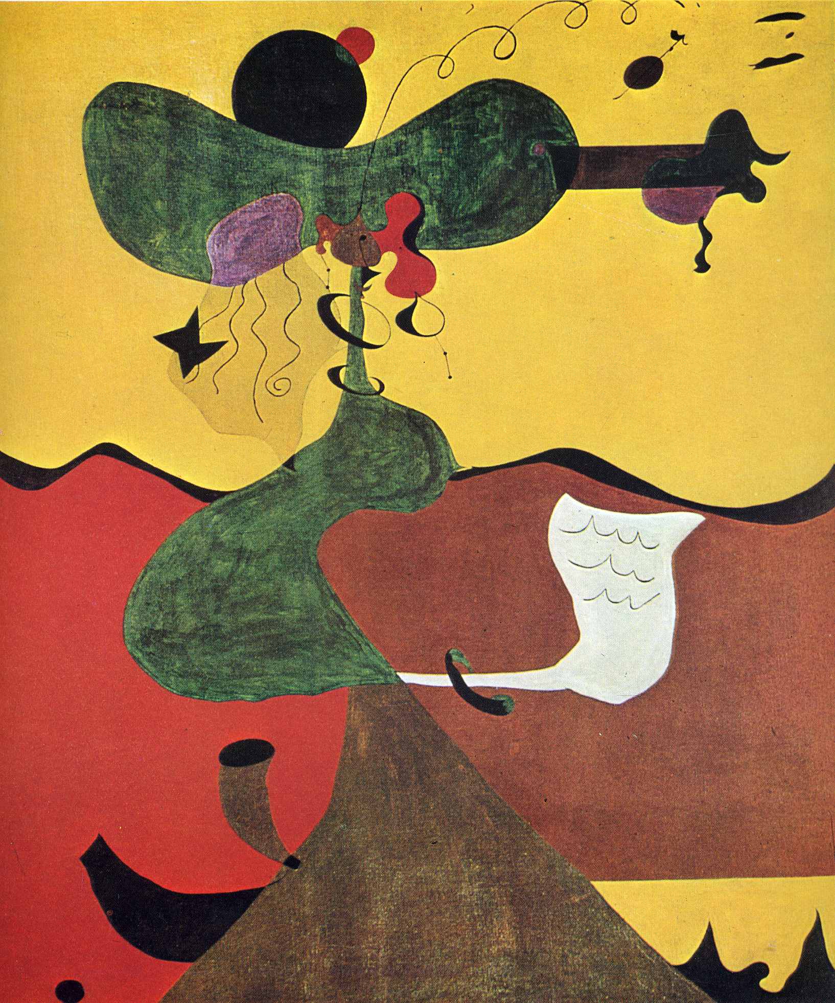 Portrait of Mrs Mills Joan Miro